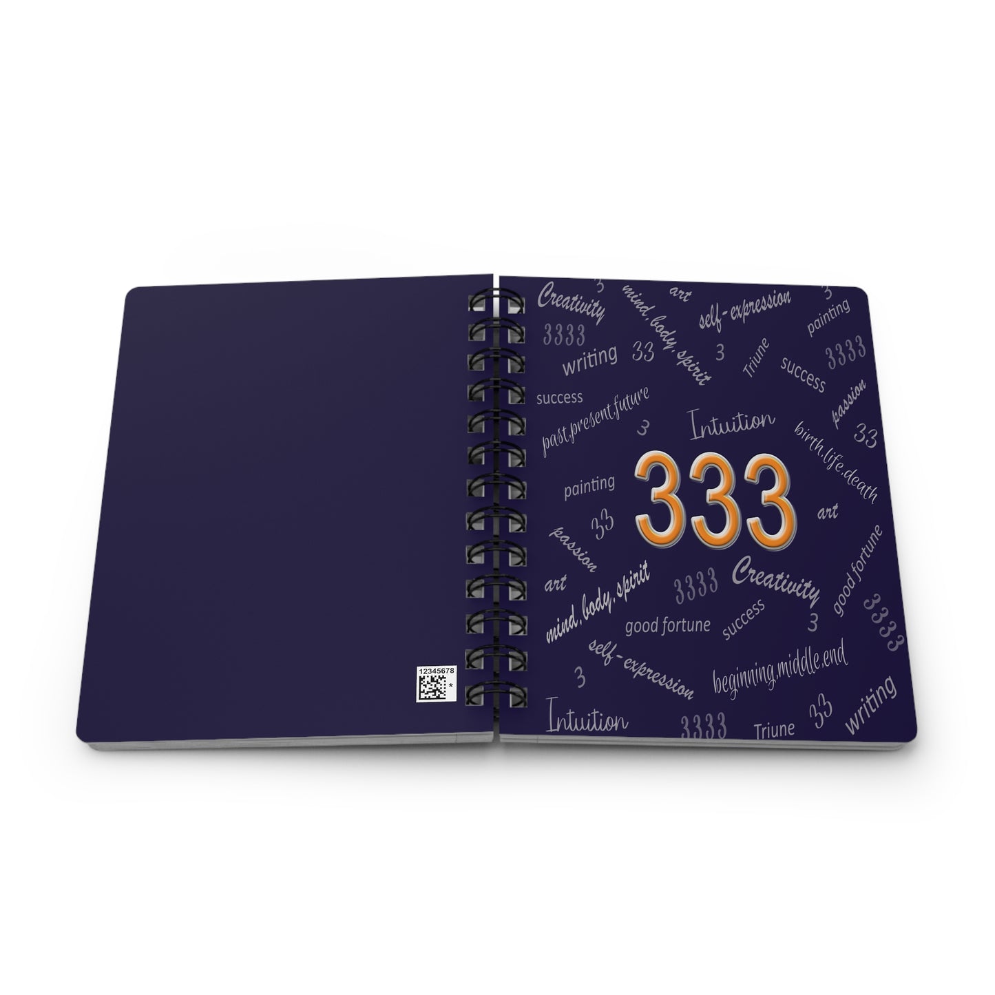Angel-Spiritual Number 333 Journal by Lynn Salem Creates