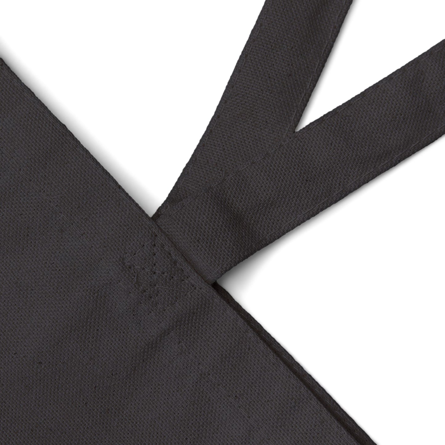 Cotton Canvas Tote Bag - Black - Eternal Love (black) by Lynn Salem Creates
