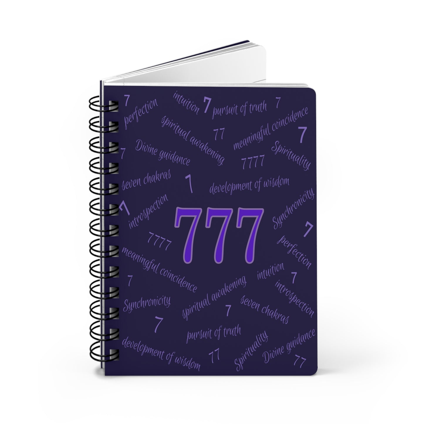 Angel-Spiritual Number 777 Journal by Lynn Salem Creates