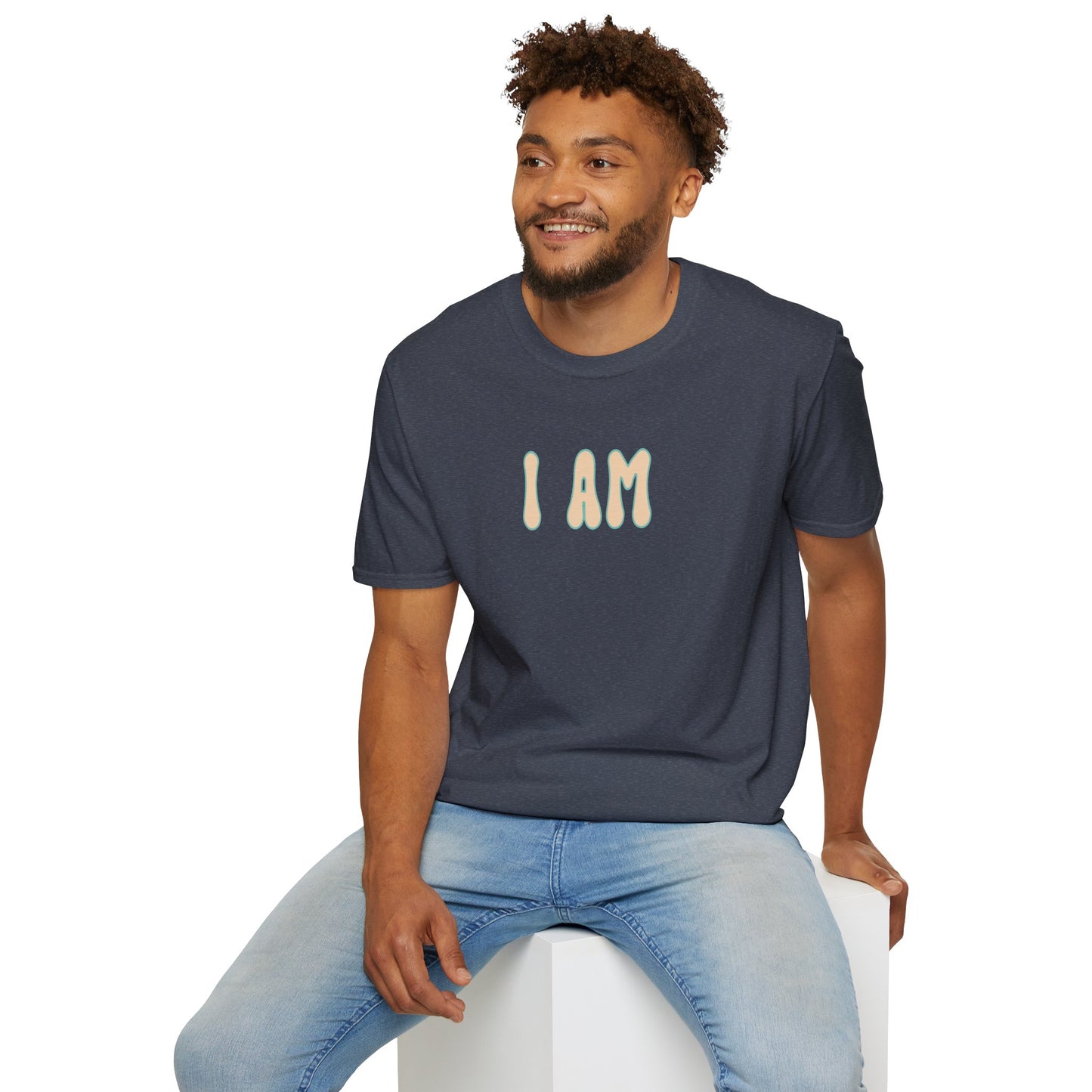 T-Shirt - Unisex Softstyle - I AM by Lynn Salem Creates