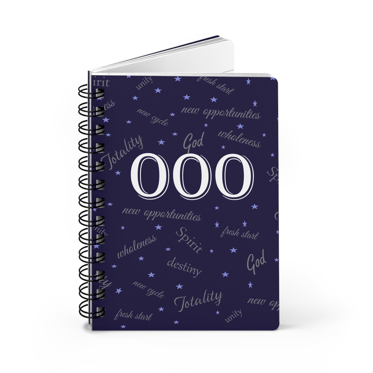 Angel-Spiritual Number 000 Journal by Lynn Salem Creates