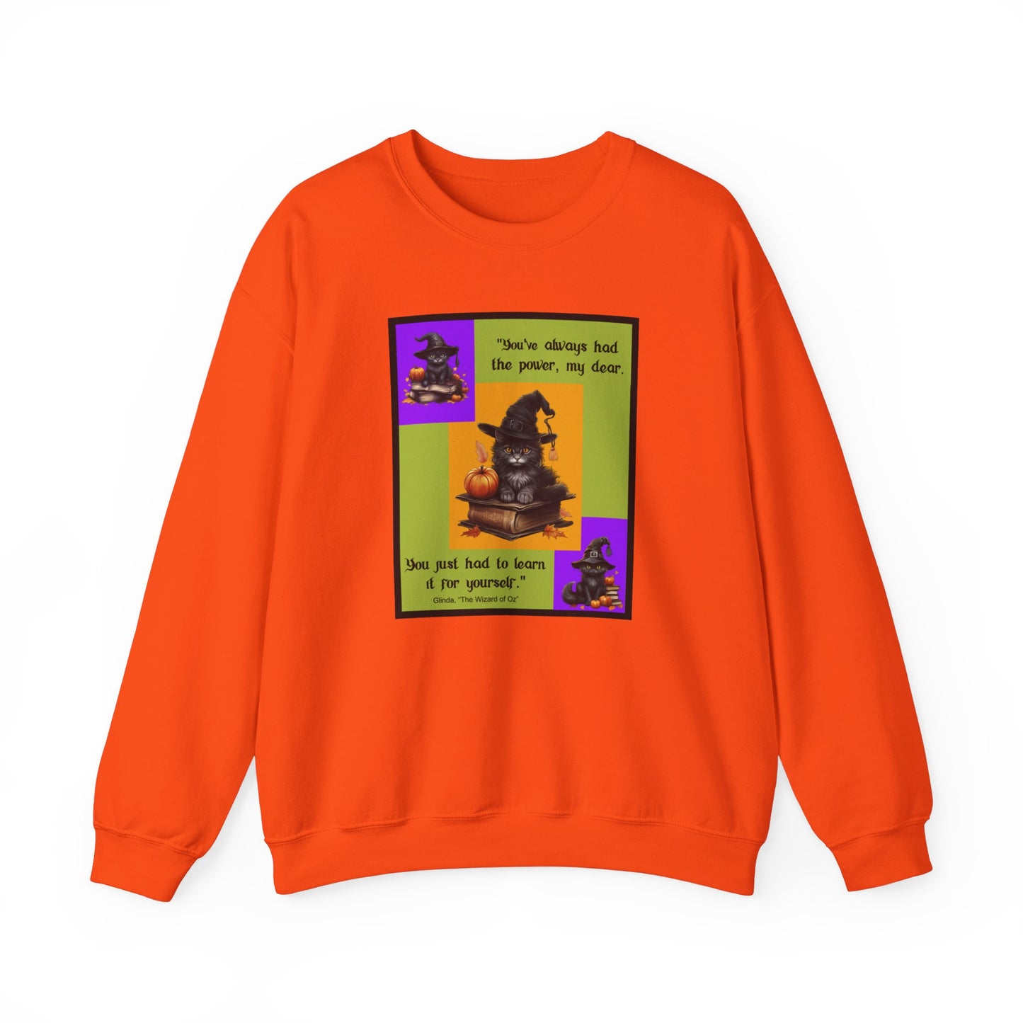 Crewneck Sweatshirt - Halloween - You've Always Had the Power by Lynn Salem Creates