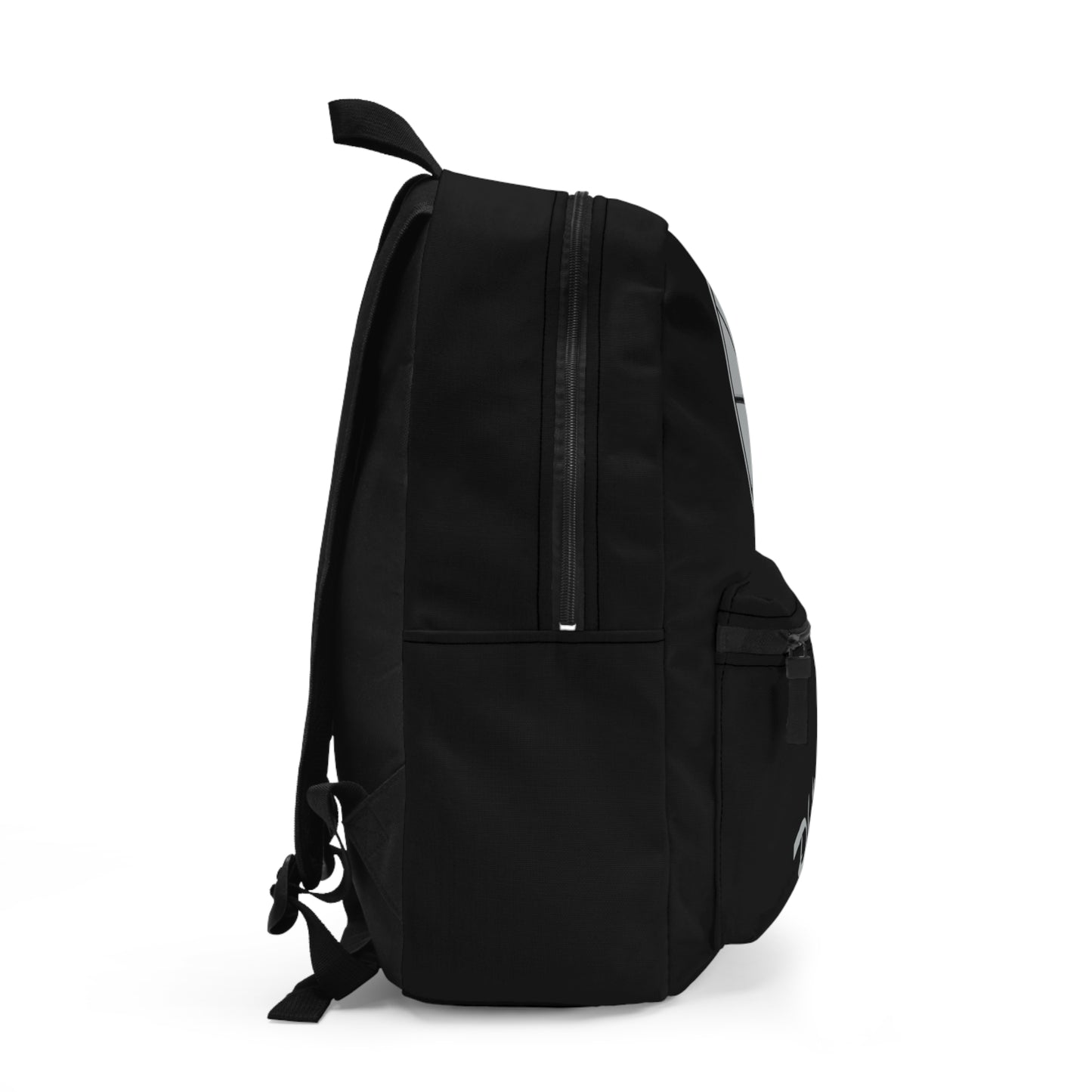 Backpack – Photographer with Camera Shutter on Black by Lynn Salem Creates