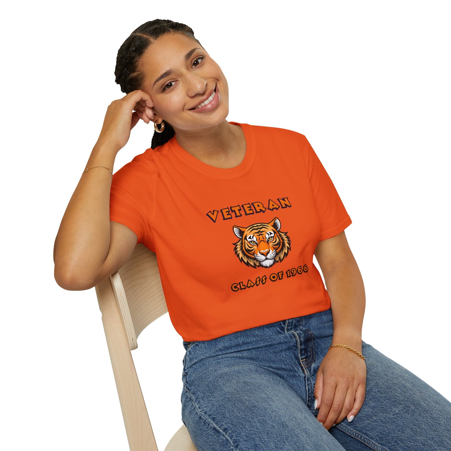 Tech HS - Unisex T-Shirt - Veteran 1968 by Lynn Salem Creates