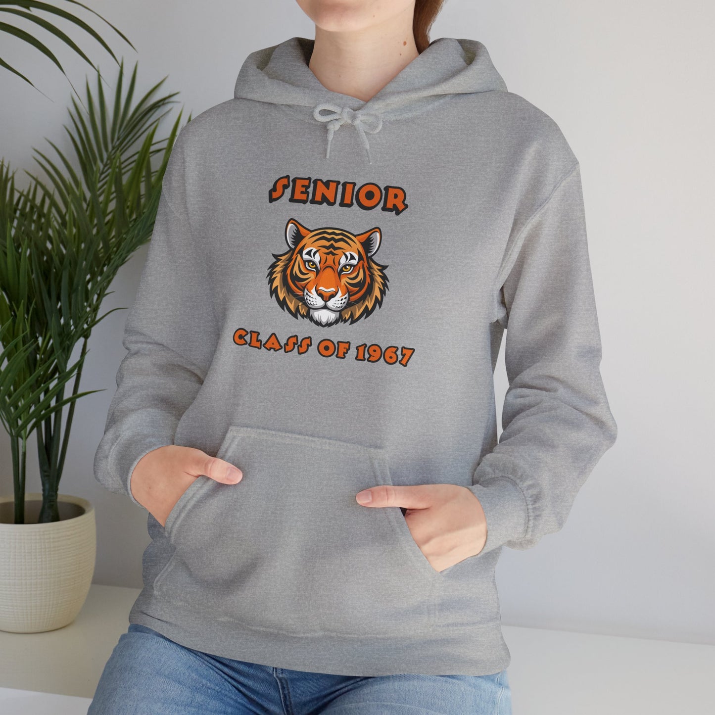Tech HS - Unisex Hooded Sweatshirt - Senior Class of 1967 by Lynn Salem Creates
