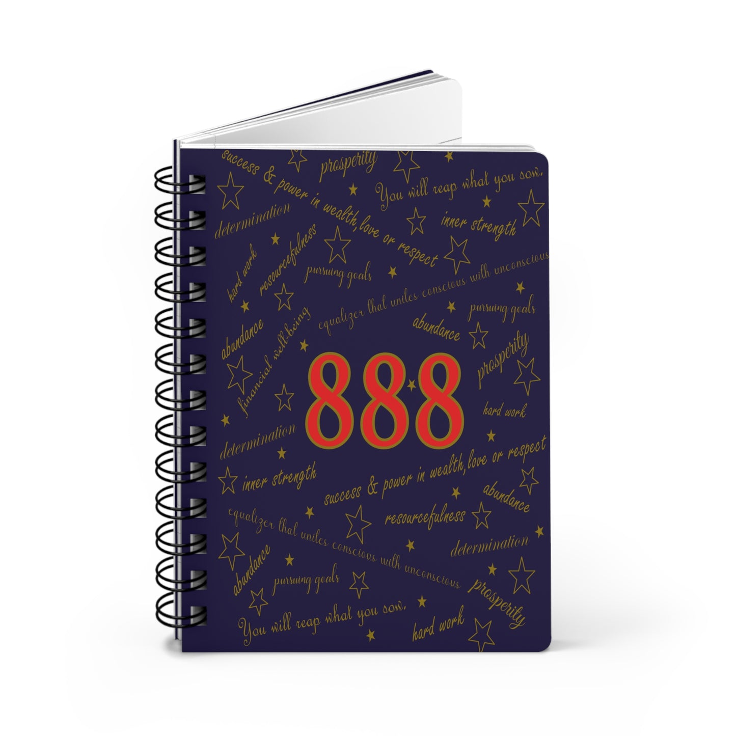 Angel-Spiritual Number 888 Journal by Lynn Salem Creates