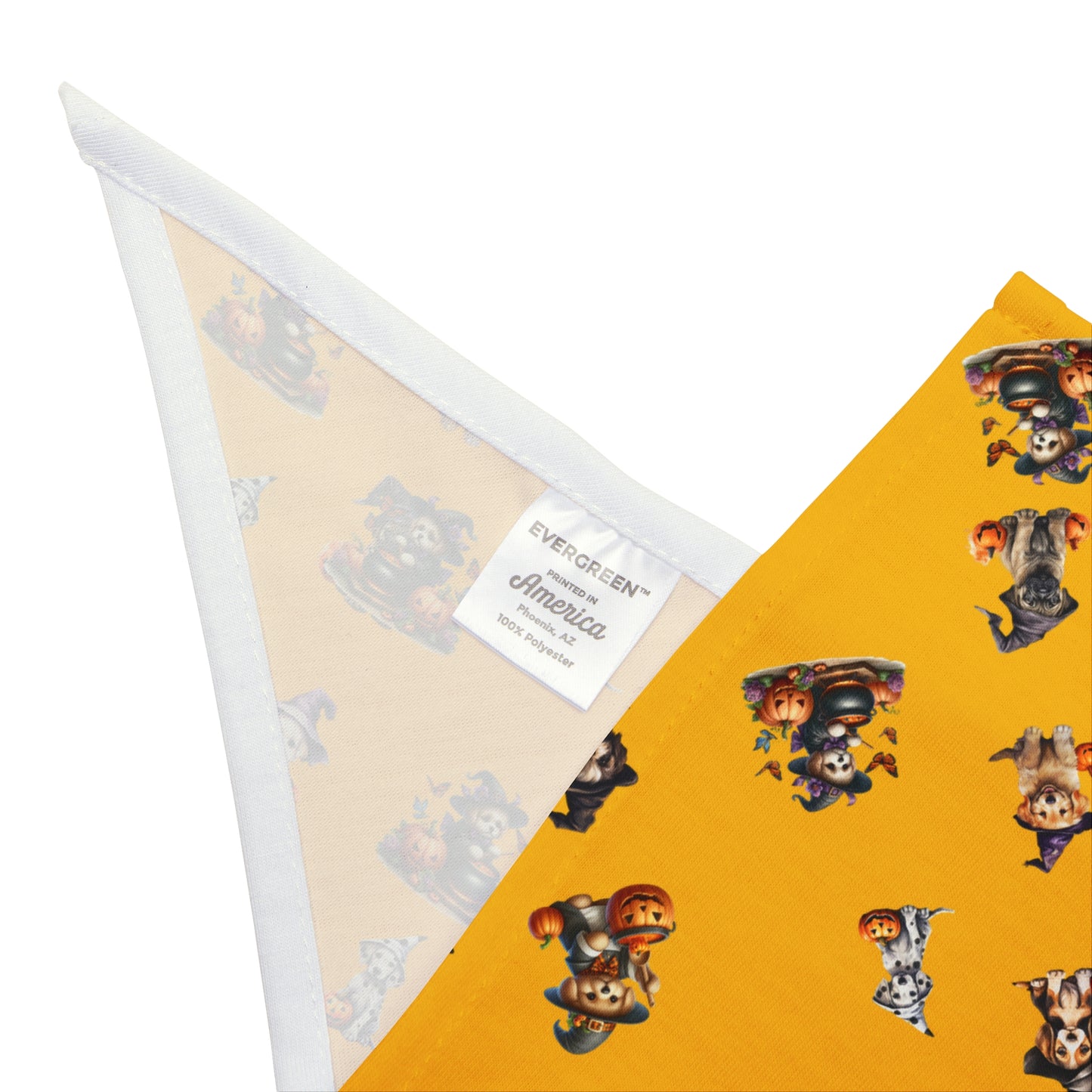 Pet Bandana - Halloween (Dog Witches) Bandana by Lynn Salem Creates