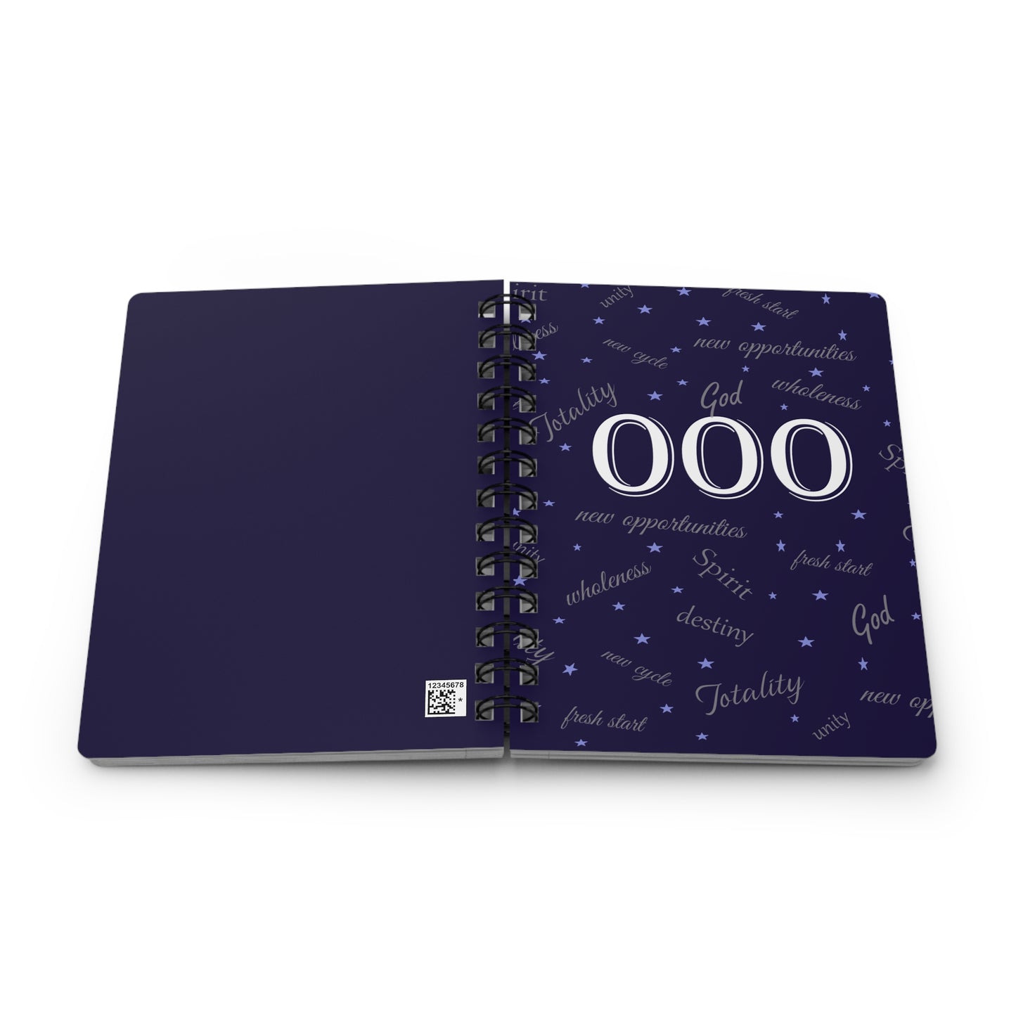 Angel-Spiritual Number 000 Journal by Lynn Salem Creates