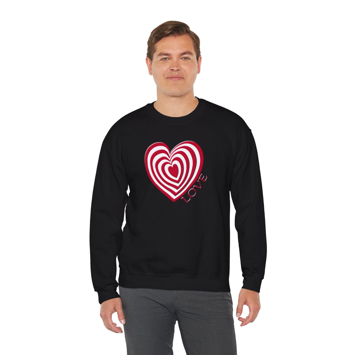 Love Unbalanced Sweatshirt (unisex) by Lynn Salem Creates
