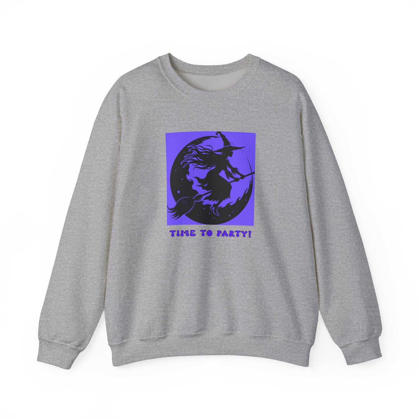 Crewneck Sweatshirt - Halloween - Time To Party by Lynn Salem Creates