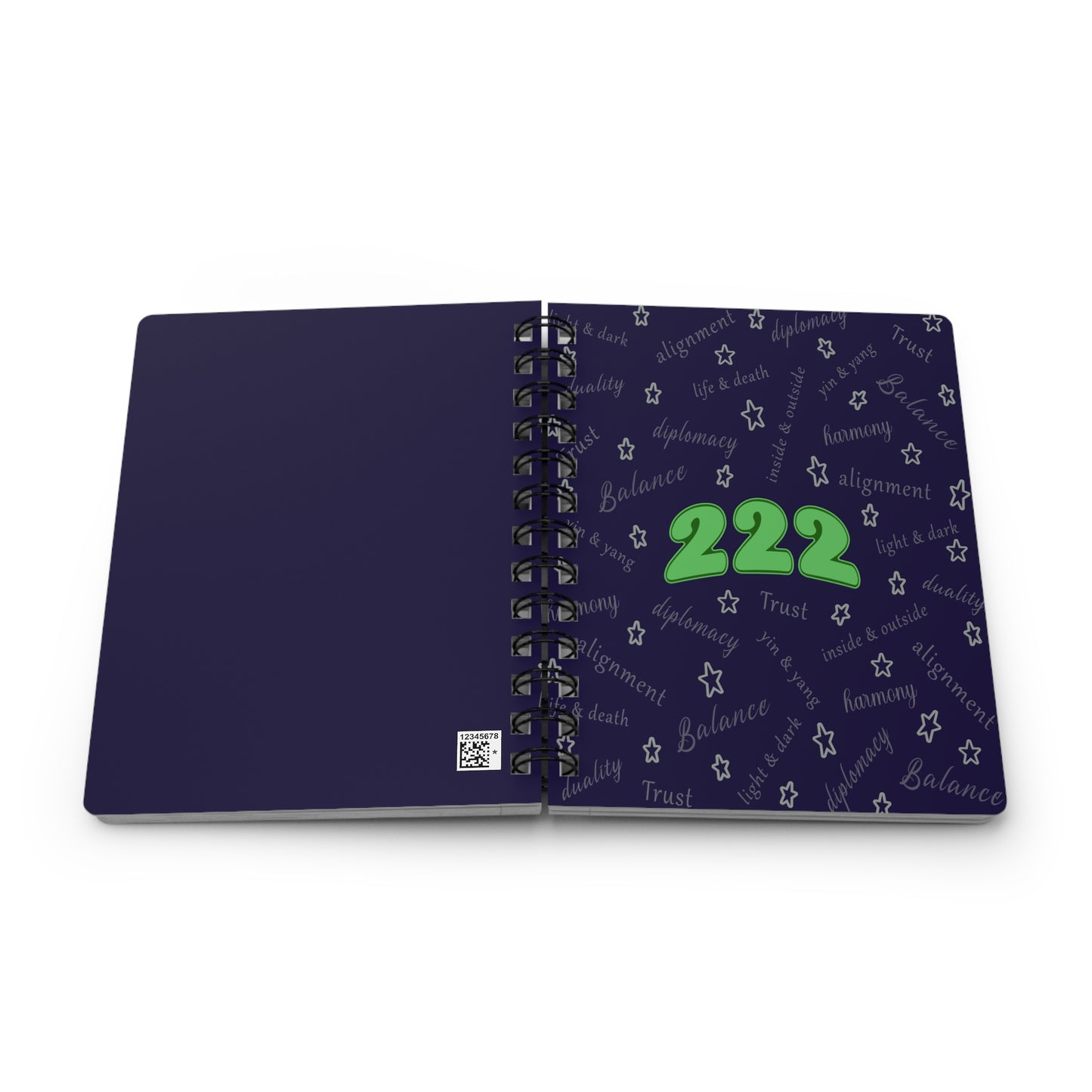Angel-Spiritual Number 222 Journal by Lynn Salem Creates
