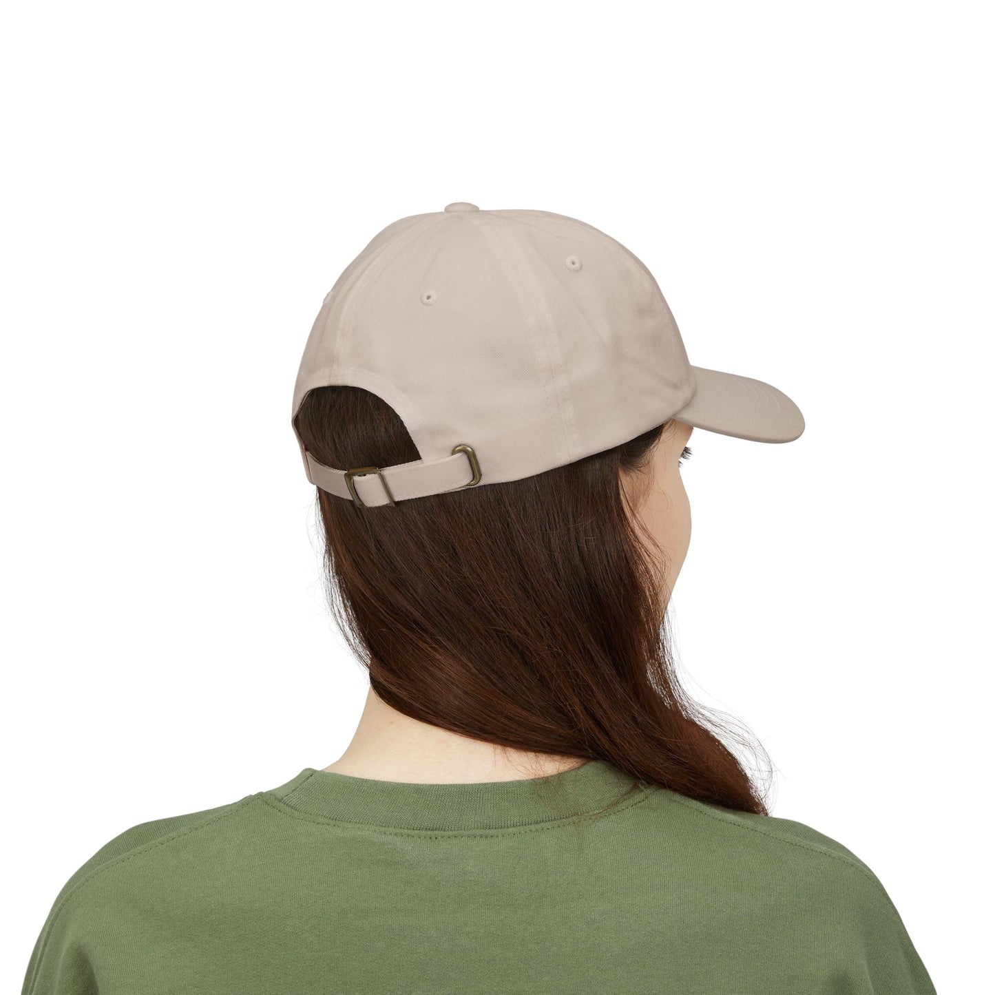 Tech HS - Embroidered Hat - Old Lady formerly known as a Tech Tiger (orange/black text) by Lynn Salem Creates