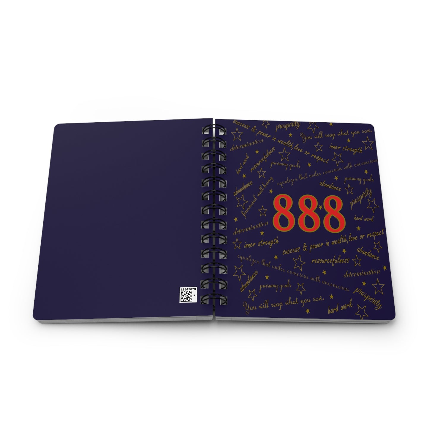 Angel-Spiritual Number 888 Journal by Lynn Salem Creates