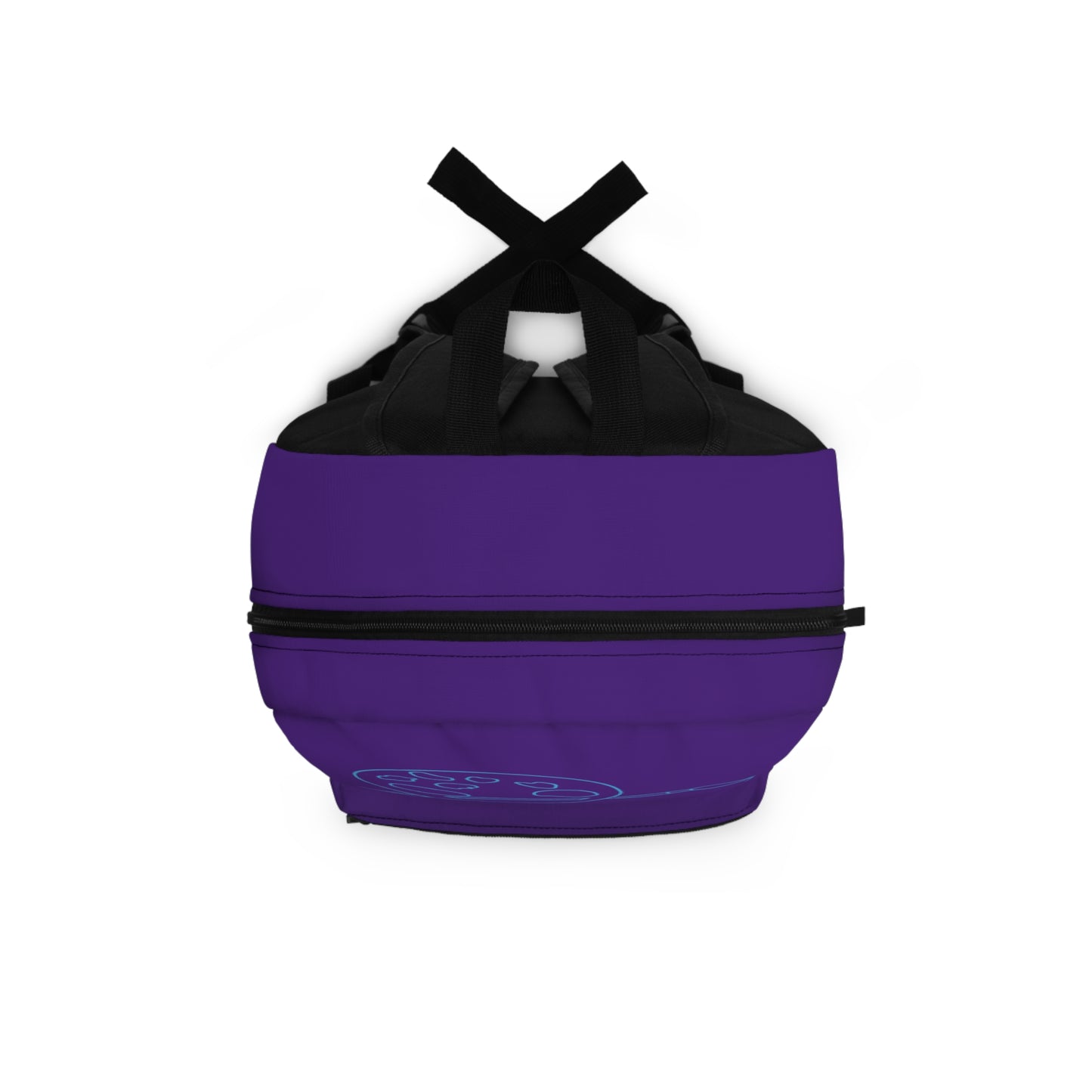 Backpack - Artist Palette and Brush on Purple by Lynn Salem Creates