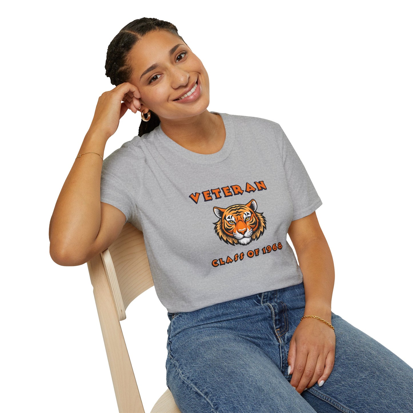 Tech HS - Unisex T-Shirt - Veteran 1968 by Lynn Salem Creates