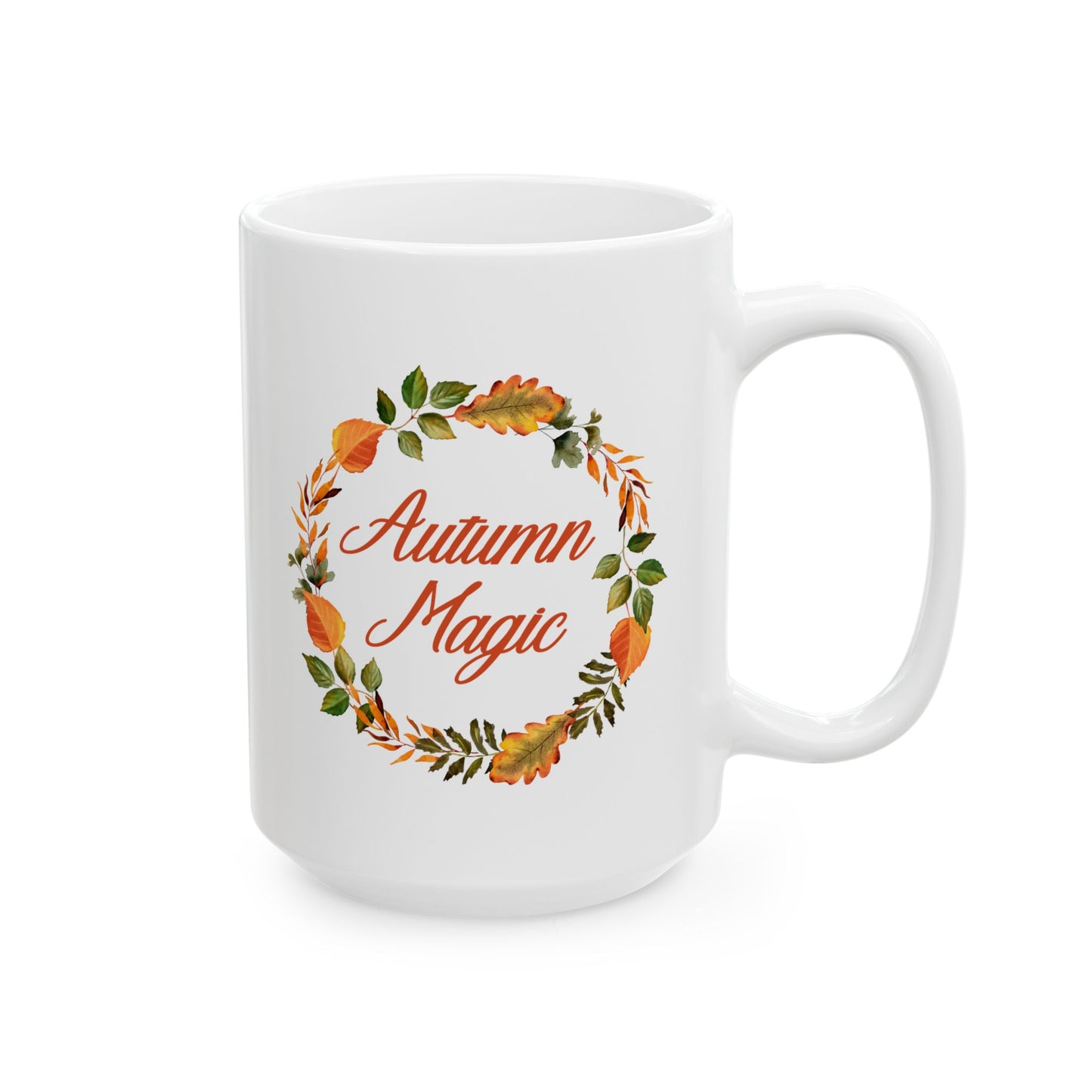 Ceramic Mug, (11oz, 15oz) - Autumn Magic by Lynn Salem Creates