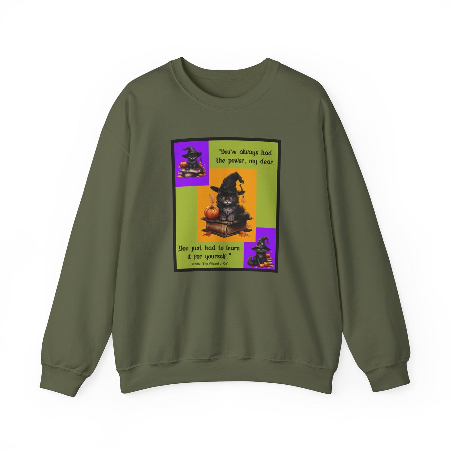 Crewneck Sweatshirt - Halloween - You've Always Had the Power by Lynn Salem Creates