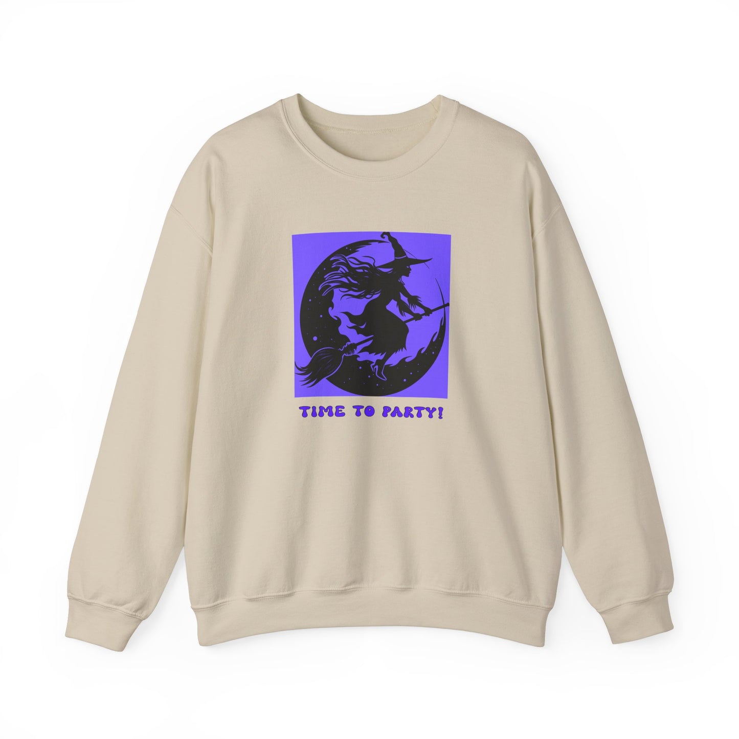 Crewneck Sweatshirt - Halloween - Time To Party by Lynn Salem Creates