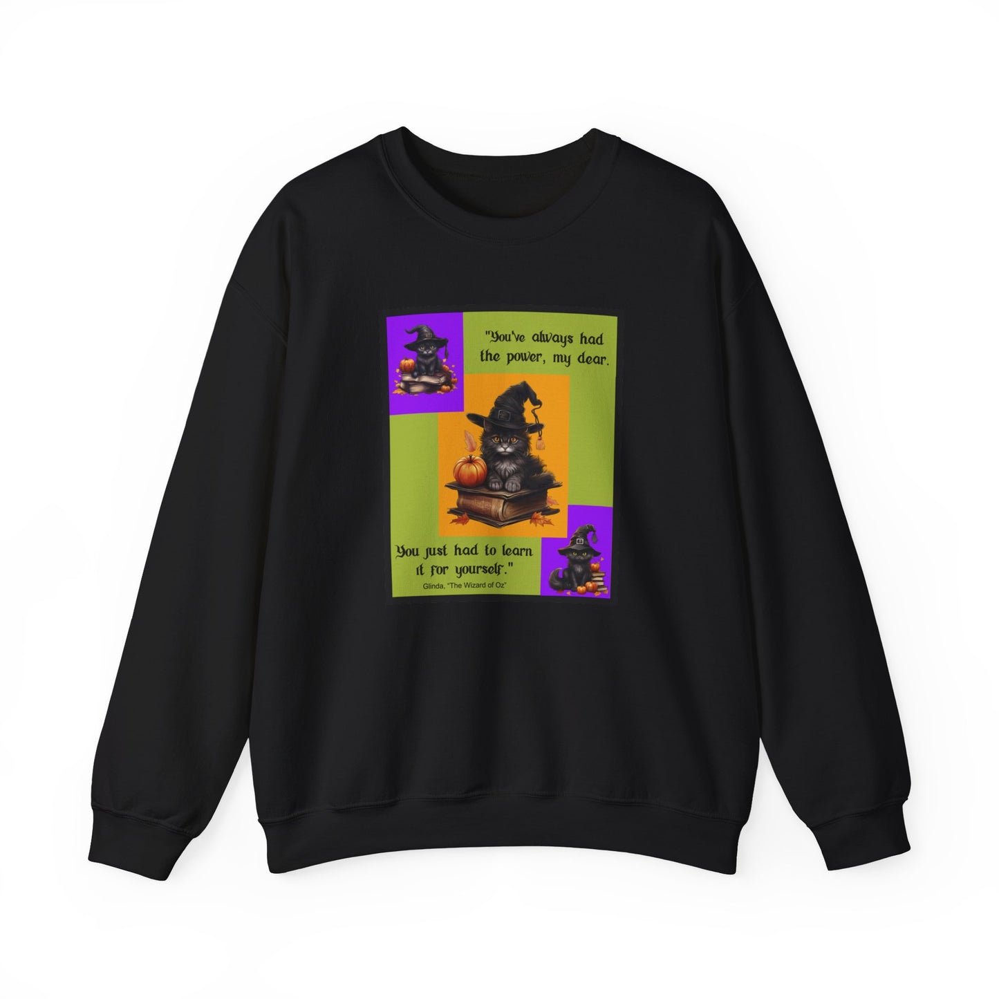 Crewneck Sweatshirt - Halloween - You've Always Had the Power by Lynn Salem Creates