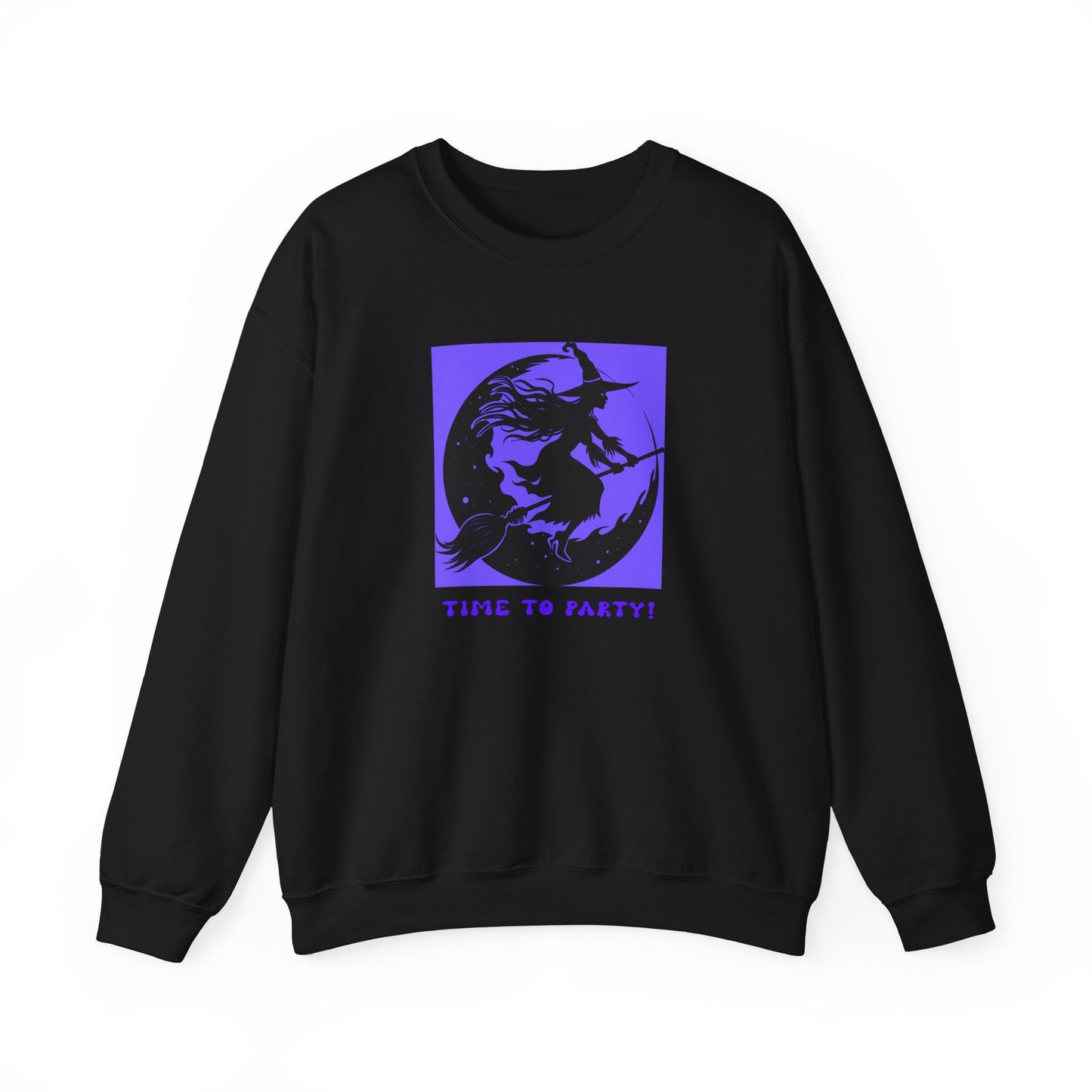 Crewneck Sweatshirt - Halloween - Time To Party by Lynn Salem Creates