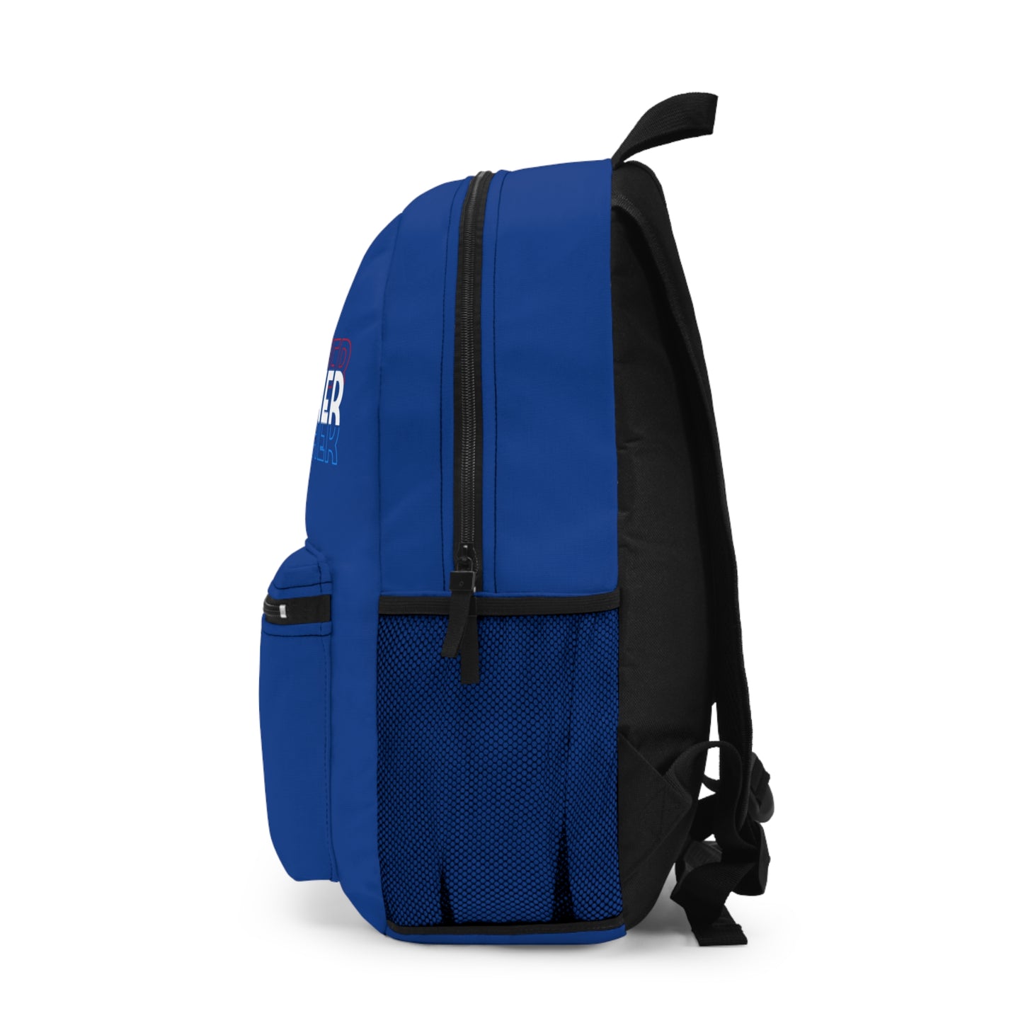 Backpack - Photographer - Red, White, and Blue (Dark Blue) by Lynn Salem Creates
