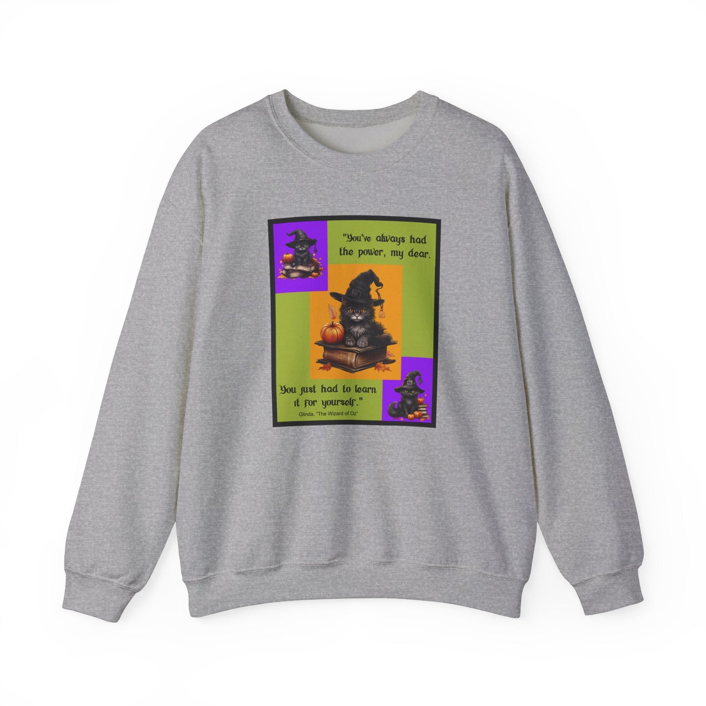 Crewneck Sweatshirt - Halloween - You've Always Had the Power by Lynn Salem Creates
