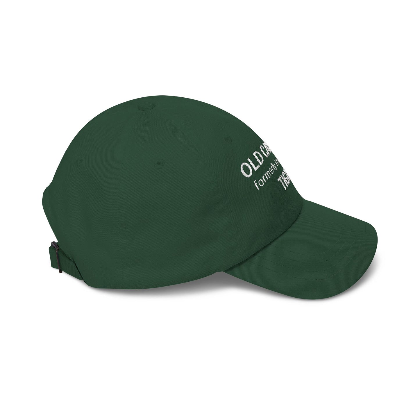 Embroidered Classic Dad Cap - Old Cat Lady formerly known as a Tiger designed by Lynn Salem Creates