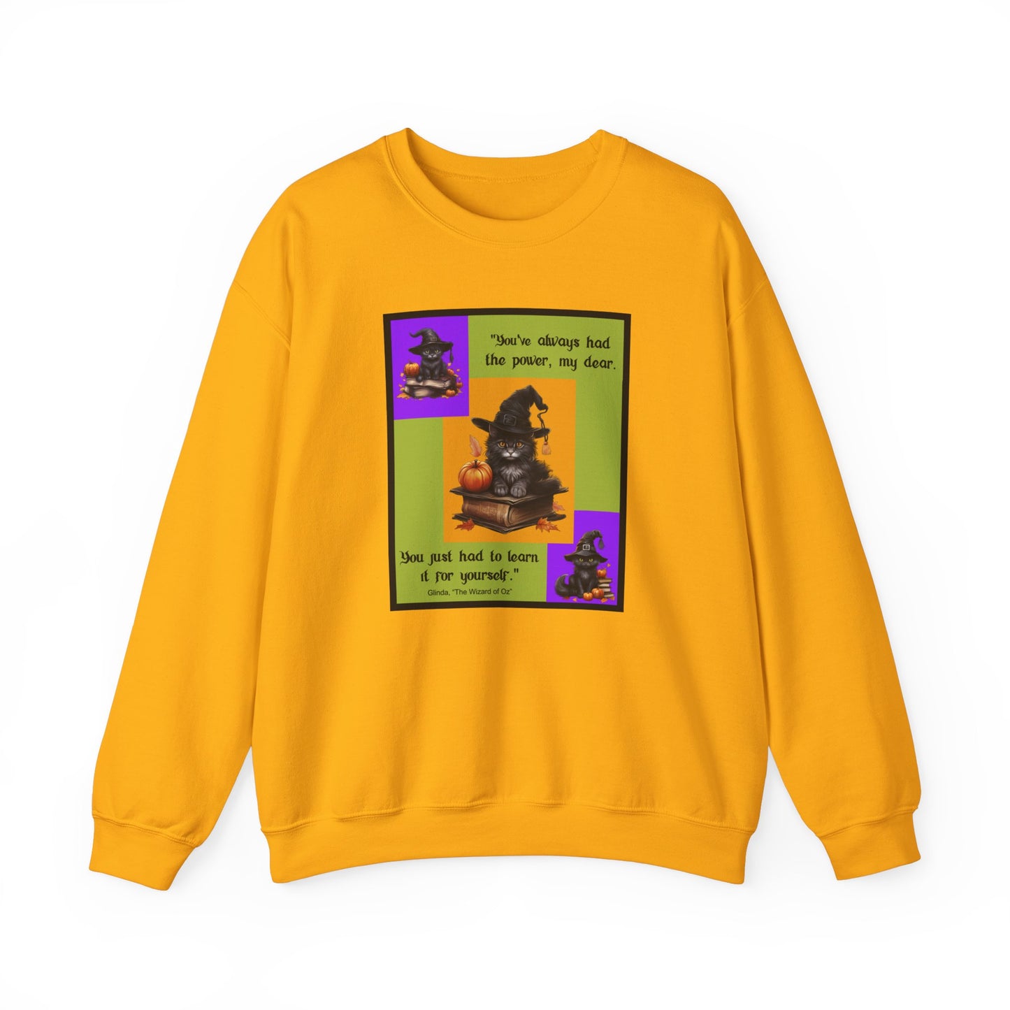 Crewneck Sweatshirt - Halloween - You've Always Had the Power by Lynn Salem Creates