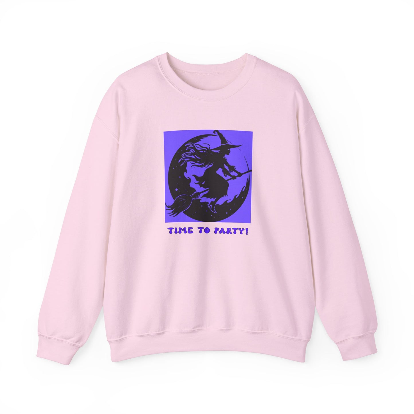 Crewneck Sweatshirt - Halloween - Time To Party by Lynn Salem Creates