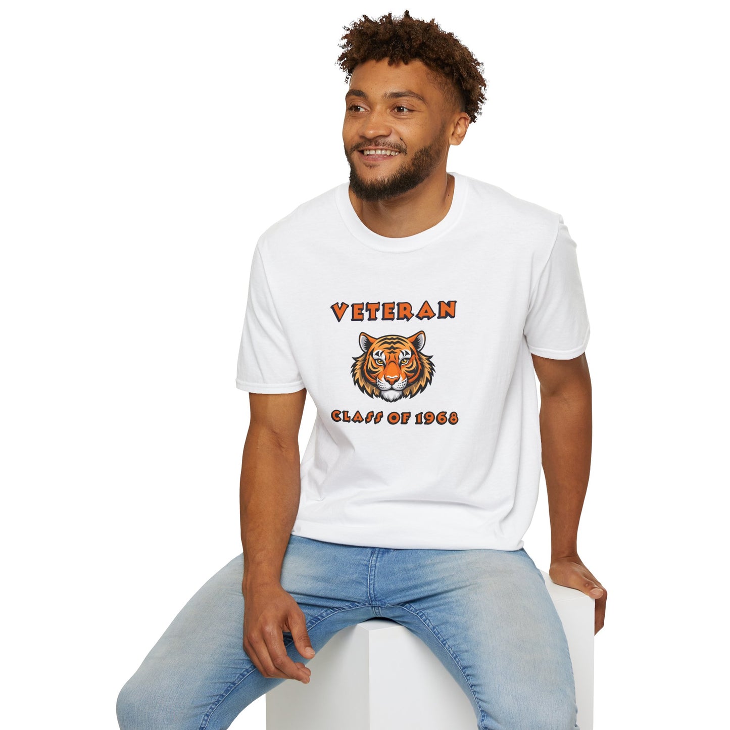 Tech HS - Unisex T-Shirt - Veteran 1968 by Lynn Salem Creates
