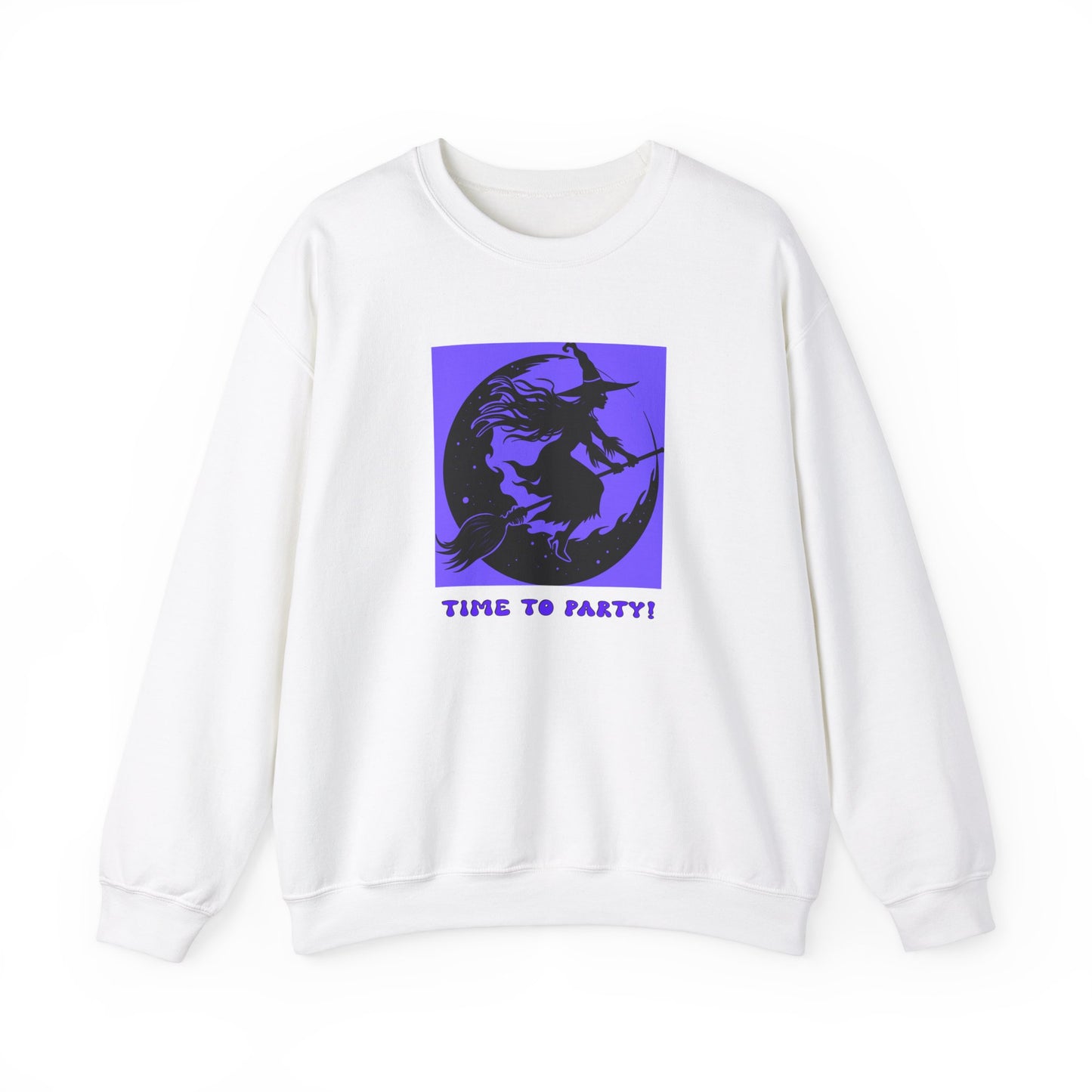 Crewneck Sweatshirt - Halloween - Time To Party by Lynn Salem Creates