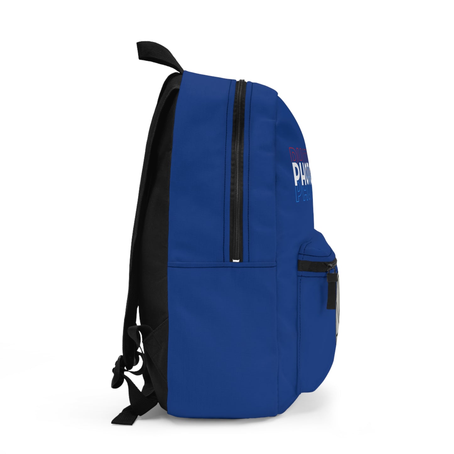 Backpack - Photographer - Red, White, and Blue (Dark Blue) by Lynn Salem Creates