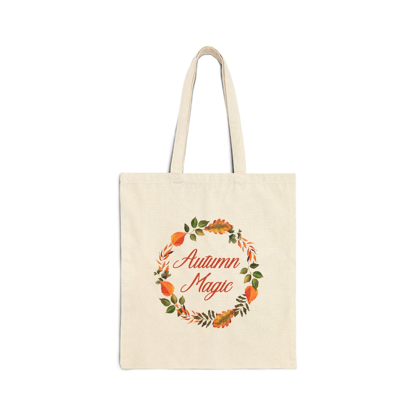 Cotton Canvas Tote Bag - Autumn Magic by Lynn Salem Creates