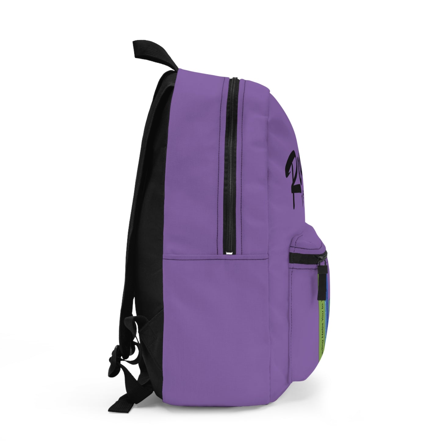 Backpack - Reading Books (Light Purple) by Lynn Salem Creates