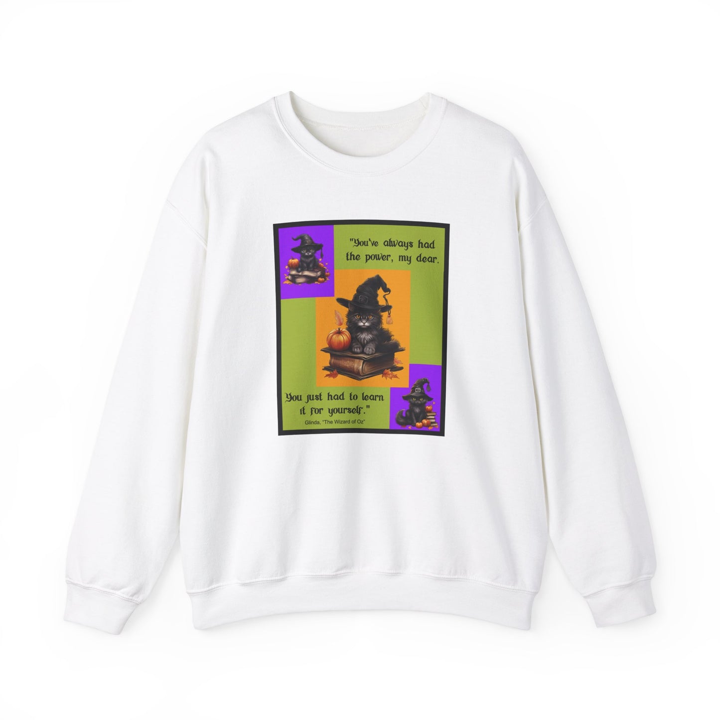 Crewneck Sweatshirt - Halloween - You've Always Had the Power by Lynn Salem Creates