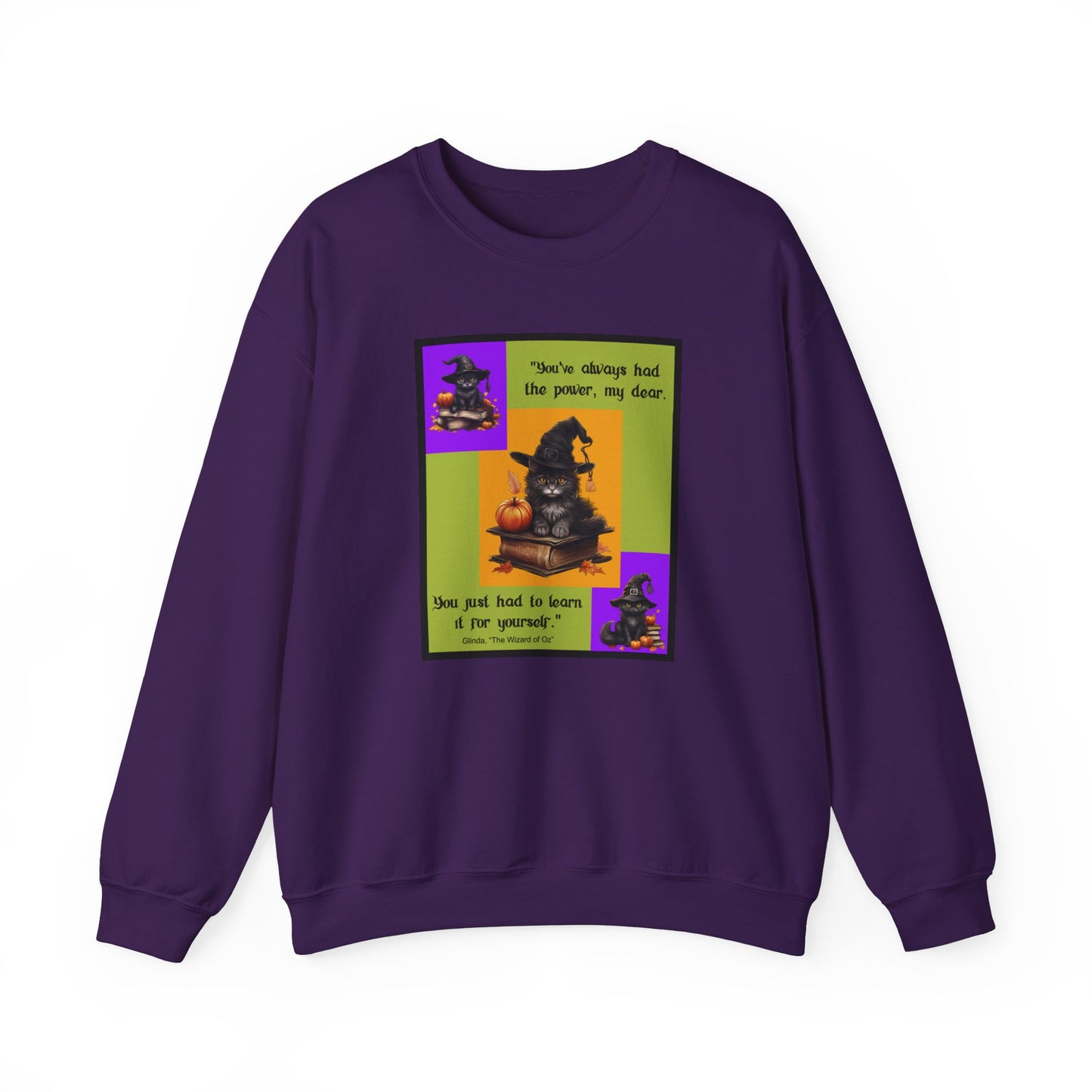 Crewneck Sweatshirt - Halloween - You've Always Had the Power by Lynn Salem Creates