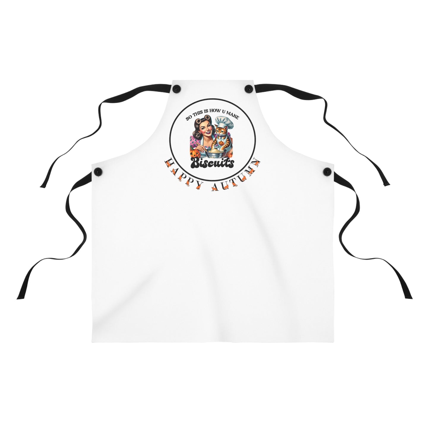 Apron - Making Biscuits by Lynn Salem Creates