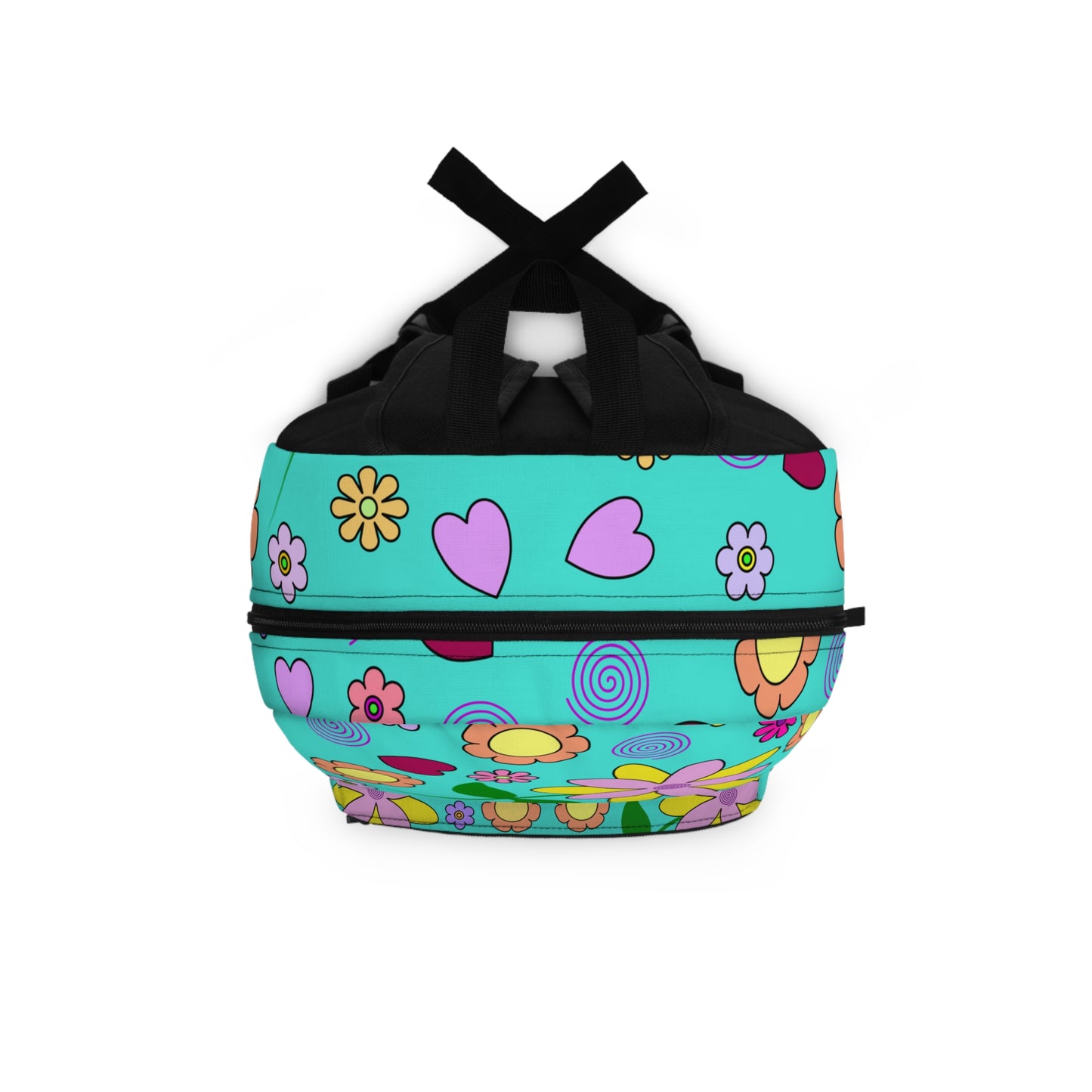 Backpack - Retro Flower Power by Lynn Salem Creates