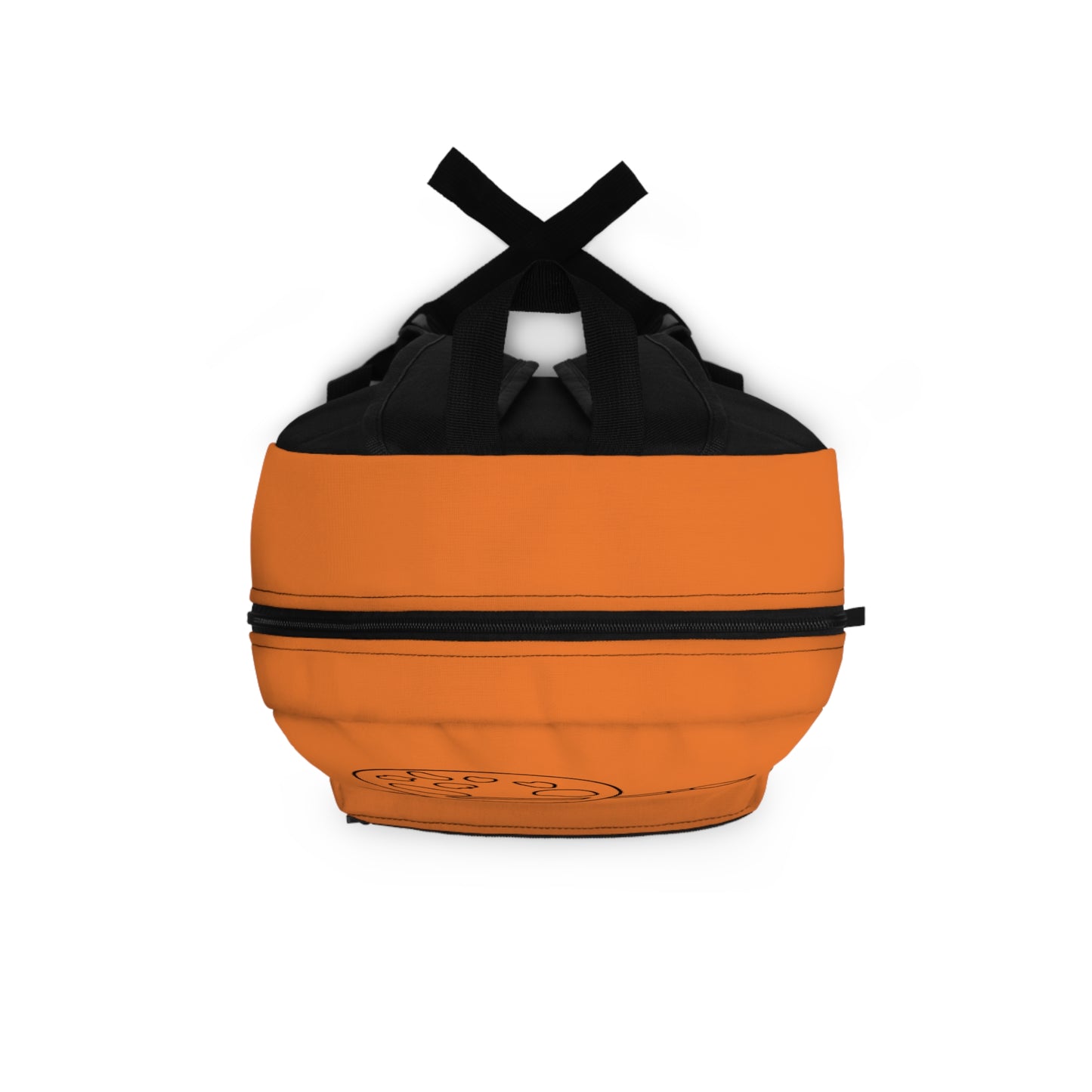 Backpack - Artist Palette and Brush on Orange by Lynn Salem Creates