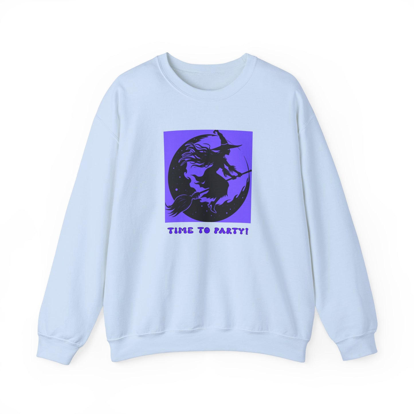 Crewneck Sweatshirt - Halloween - Time To Party by Lynn Salem Creates