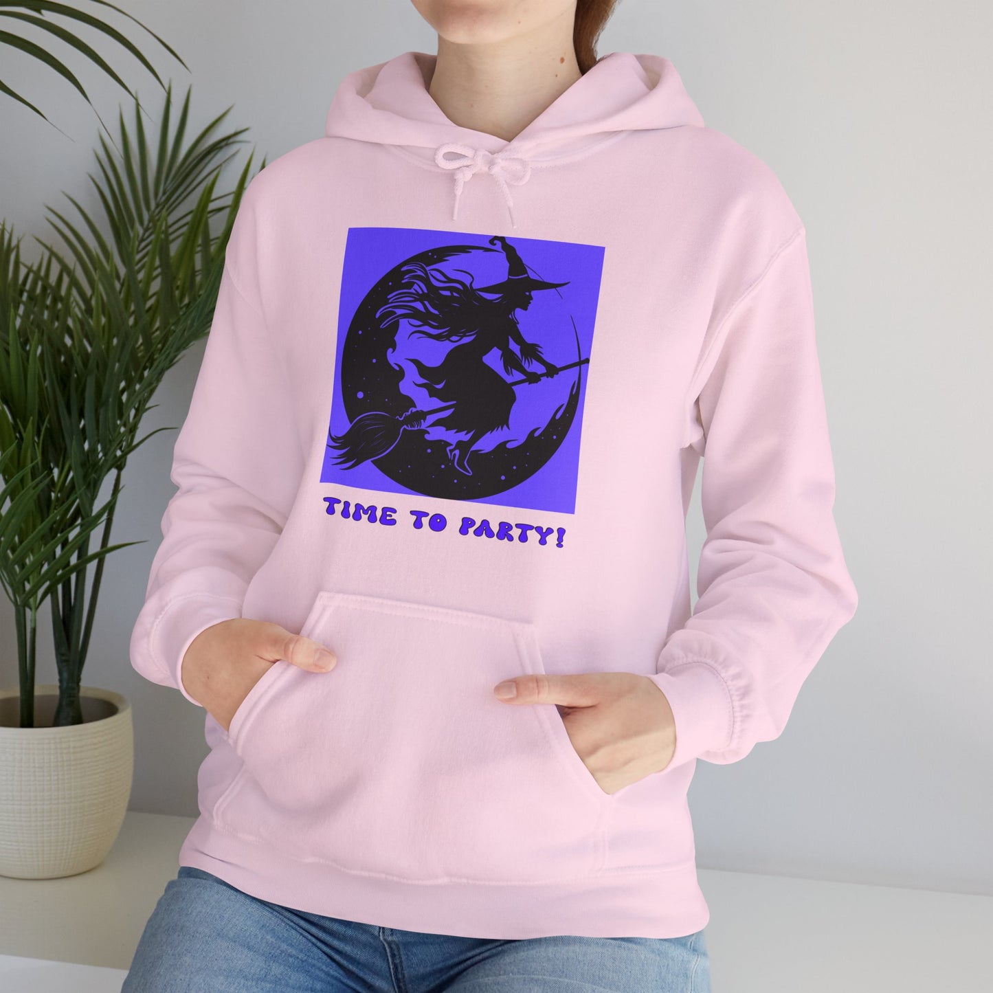 Hooded Sweatshirt-Unisex Heavy Blend™ - Time To Party Design by Lynn Salem Creates