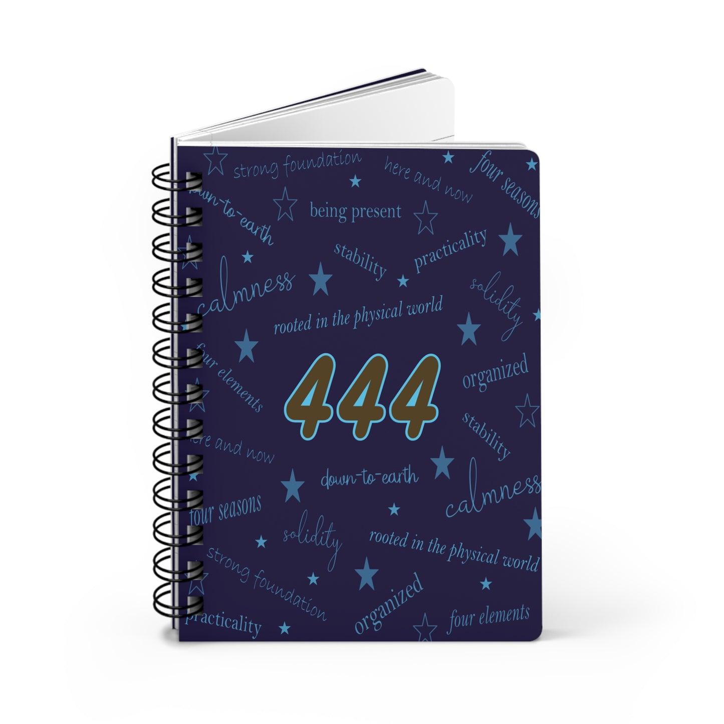 Angel-Spiritual Number 444 Journal by Lynn Salem Creates