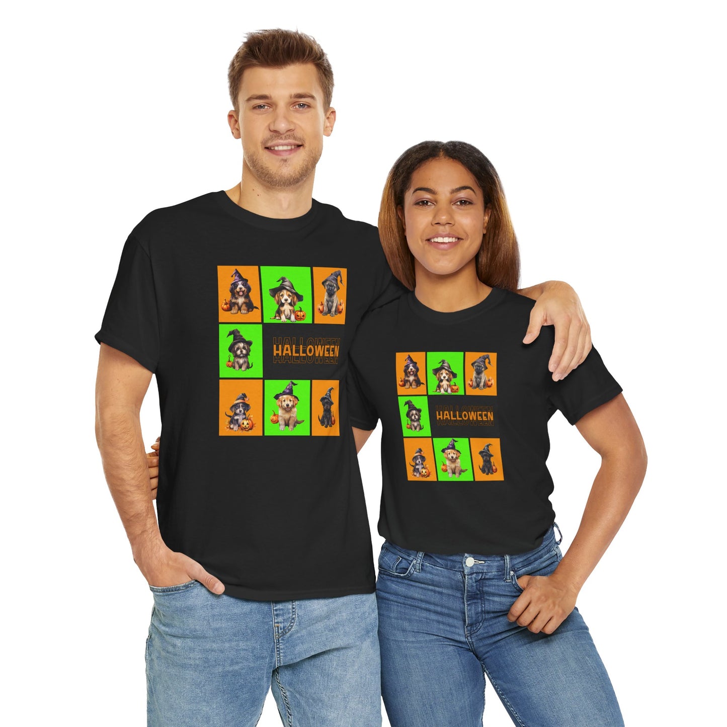T-Shirt - Halloween - Witch Puppies by Lynn Salem Creates