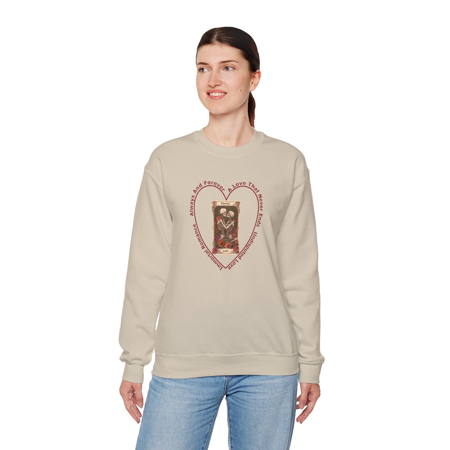 Eternal Love Sweatshirt by Lynn Salem Creates