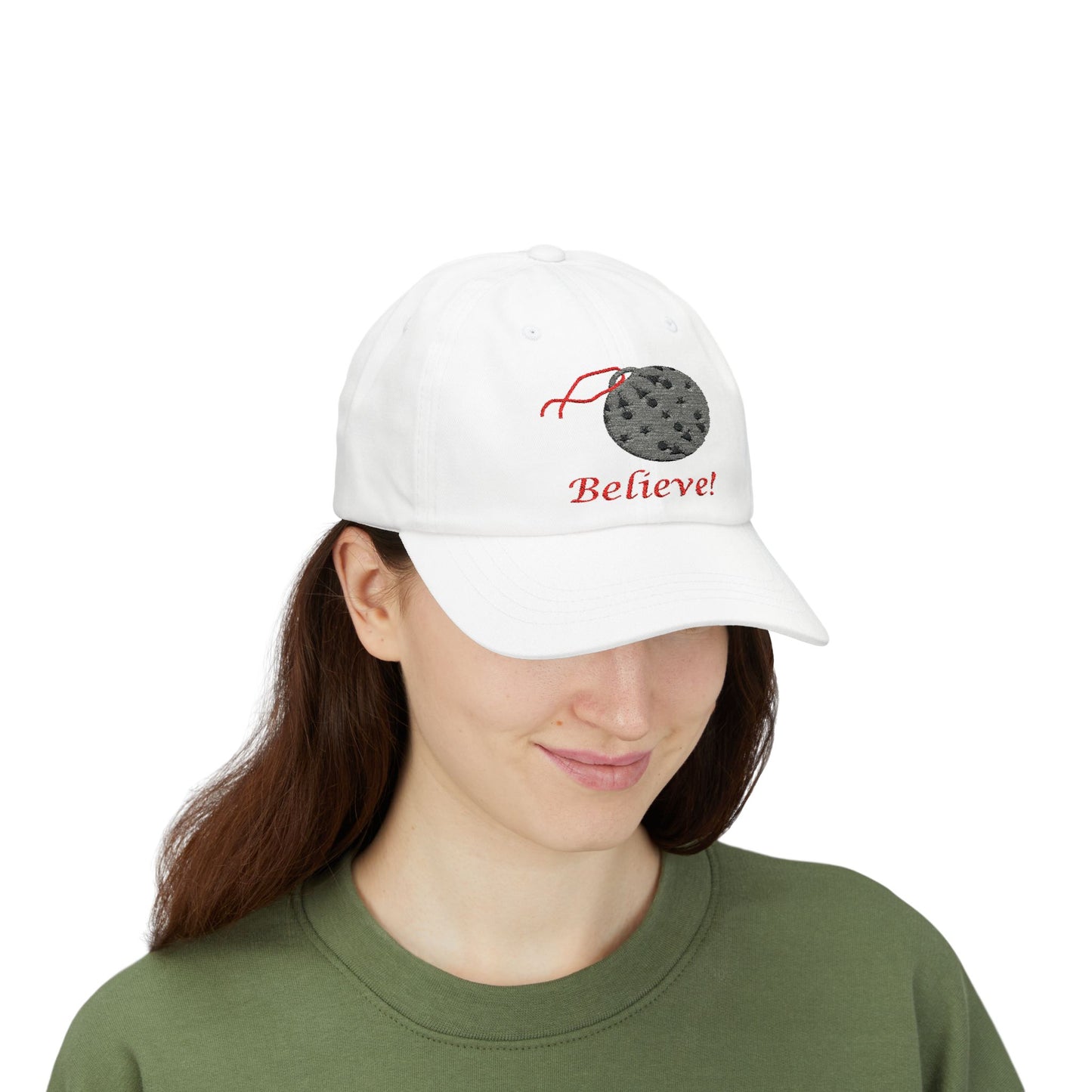 Embroidered Classic Dad Cap - Believe! by Lynn Salem Creates