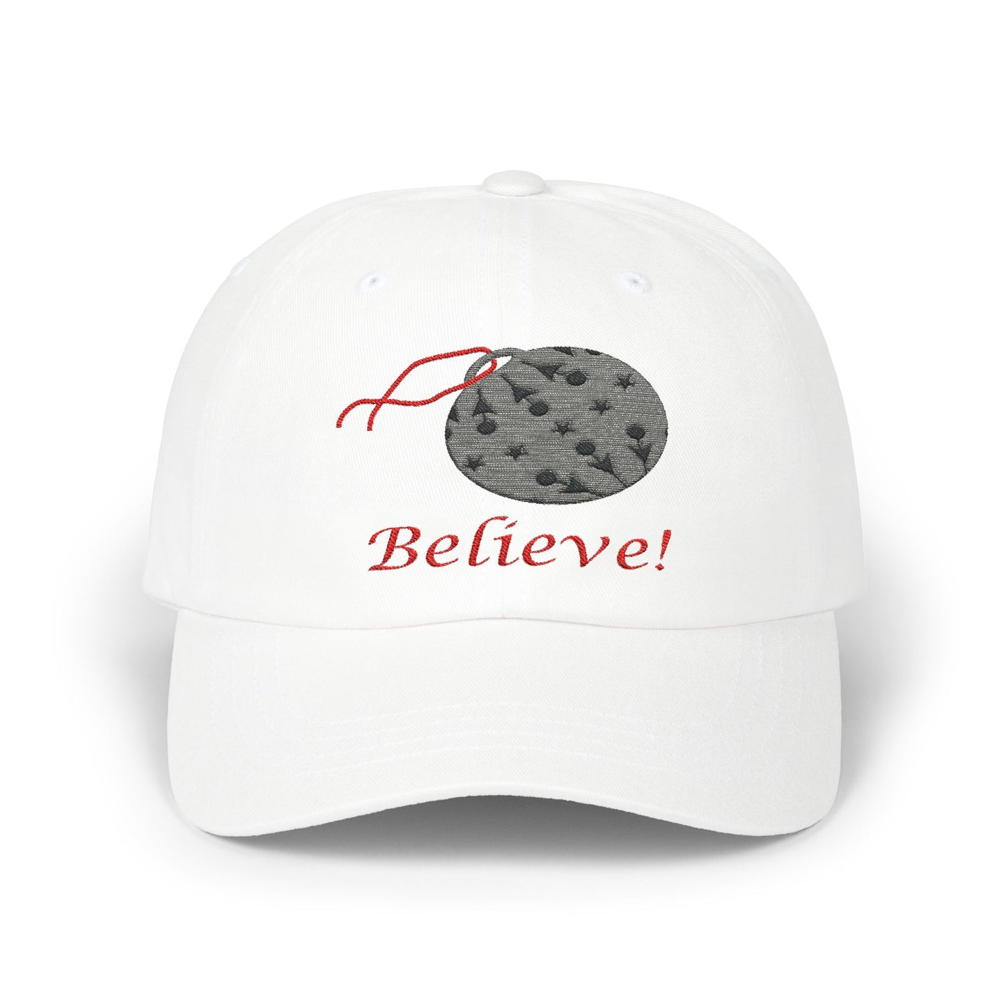 Embroidered Classic Dad Cap - Believe! by Lynn Salem Creates