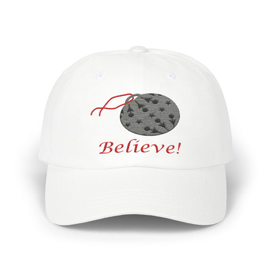 Embroidered Classic Dad Cap - Believe! by Lynn Salem Creates
