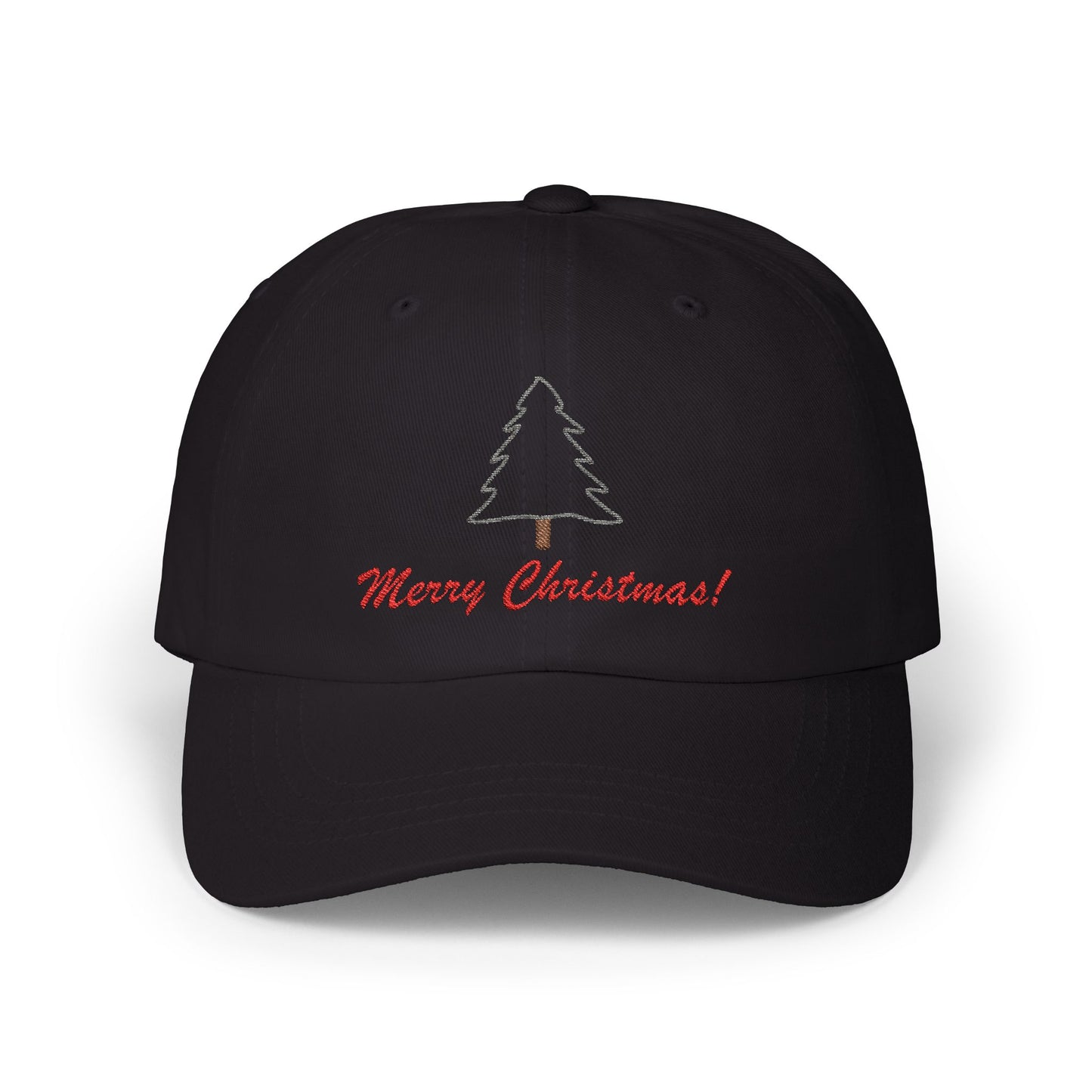 Embroidered Classic Dad Cap - Merry Christmas! by Lynn Salem Creates
