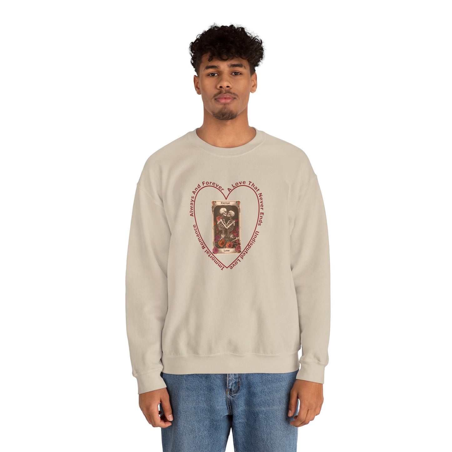 Eternal Love Sweatshirt by Lynn Salem Creates