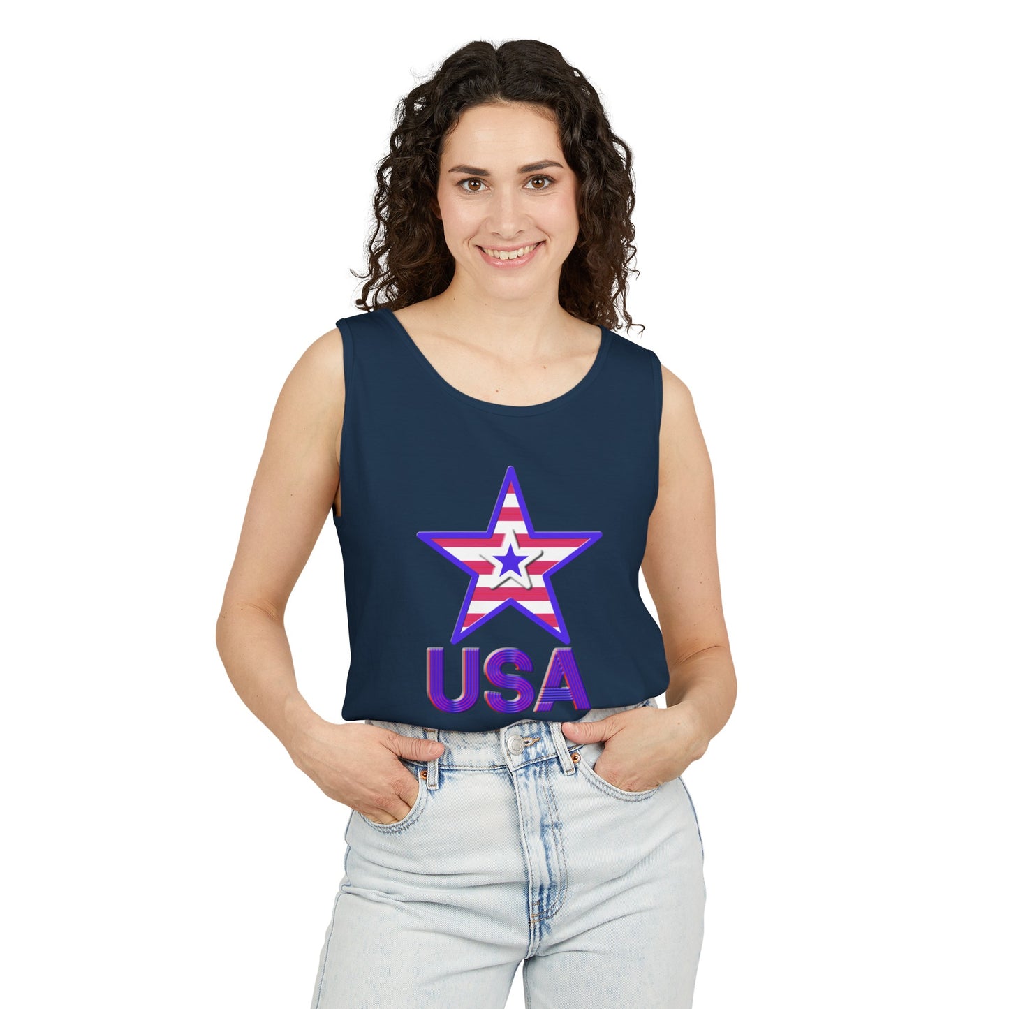 Tank Top - Unisex Garment-Dyed - USA
